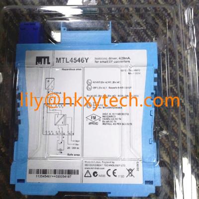 China MTL5546Y Isolated Barrier ISOLATING DRIVER for 4–20mA HART valve positioners with line fault detection for sale