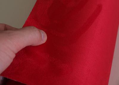 Китай Состав politer Microfiber фильма предохранения от красного автомобиля замши бархата внутренний продается