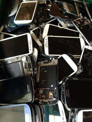 China De originele Gebruikte Samsung-Melkweg S4 I9505 recycleert het Gebroken LCD Scherm Te koop