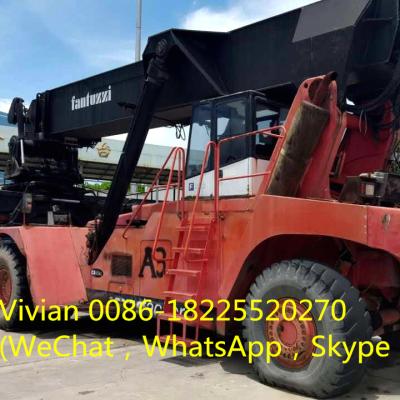 China Construction works Large container reach stacker fantazzi 45T capacity second hand quality for sale for sale