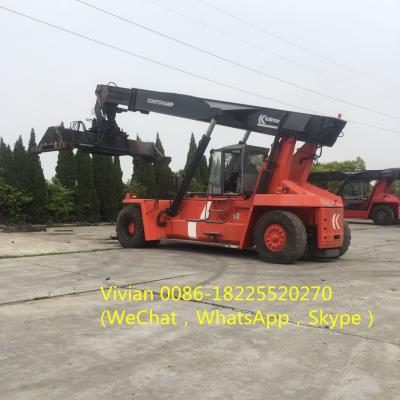 China Construction works Used Kalmar DRD450-SOS5K Container Reach Stacker With Good Condition For Sale for sale