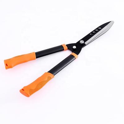 China Straight Customized Steel Long Handle Pruning Shears Outdoor Hand Tools Garden Hedge Shears for sale