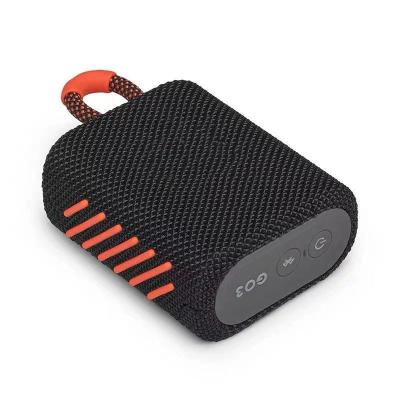 China Hot Selling Outdoor BT 5.1 Audifonos GO3 Mini Portable Waterproof IP67 Waterproof IP67 Mini Radio MET 3 Speaker Outdoor Portable Mini Speaker for sale