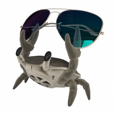 China None Crab Style Wireless Bluetooth Stereo Mobile Phone Stand Internet Desktop Celebrity Creative Gift Ornaments Bluetooth Speaker for sale