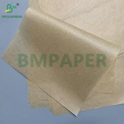 China Papel de pergamino para hornear de color marrón de 30 gm a 40 gm de doble cara de silicona Jumbo Roll en venta