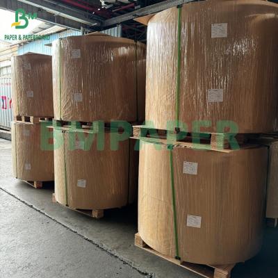Κίνα 50gm 60gm Έναπλευρο Λάμψη Καφέ Χάρτη Kraft για συσκευασία τροφίμων προς πώληση