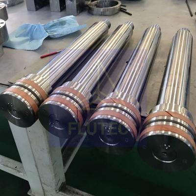 China Carbon Steel Hydraulic Cylinder Piston Rod Double Acting ISO9001 Approved for sale