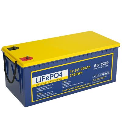 China Toys USA And EU Local Warehouse lifepo4 Battery 12V 200Ah with 120A BMS for RV EV boat solar - 7day Fast Delivery TAX FREE for sale