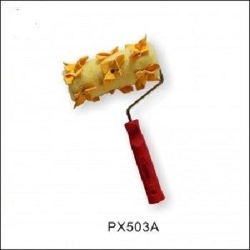 China Decorative Art Patterned Supplies Sheepskin Paint Paint Roller for sale