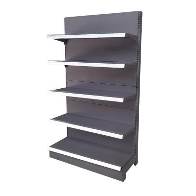 China HT Single Sided Modern Custom Metal Supermarkets Pharmacy Shop Display Rack Shelf Shelves For Sale for sale