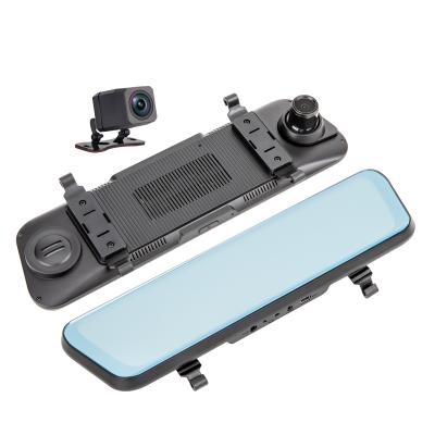 China Waterproof Factory Customized 9.66 Inch Touch Screen Rearview Mirror GPS Car Camera Dash Electronic Cam for sale