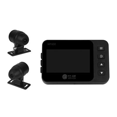 China HD Best Full HD Front Rear Viewing Motorcycle Recorder GPS WIFI Video Recording Waterproof Motorbike Dash Cam With Dual Lens for sale