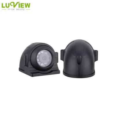 China 968(H)*488(V) 12V/24V 9 IR LED Night Vision 4 Pin Vehicle Backup Side View Camera for sale