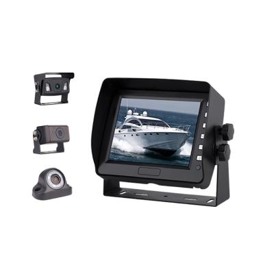 China 5.6 Inch LCD Display CVBS Multi-Language Front Car Sunvisor Monitor With Remote Control Remote Control Function for sale