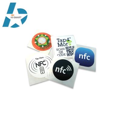 China 13.56Mhz ISO14443A NTG 213 Passive Anti-metal 25mm HF RFID NFC Tag Label Adhesive à venda