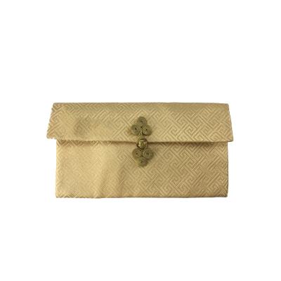 China Inexpensive Recyclable Yellow Purse in Gloden for sale