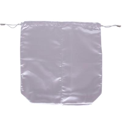 China Shiny Drawstring Satin Shoe Bag Eco - Friendly for sale