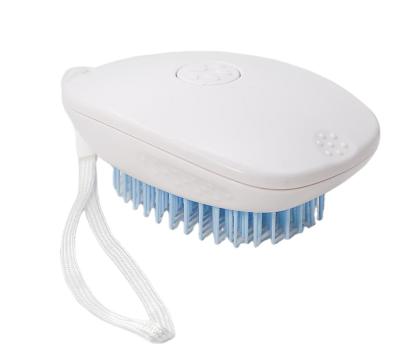 China Viable Wholesale Dog Cat Grooming Tool Massage Brush Pet Bath Brush Pet Grooming Cleaning Brush for sale