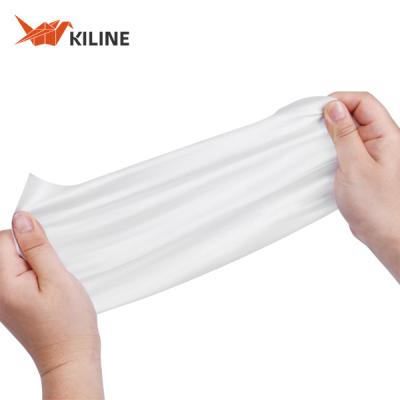 China White 50gsm Industrial Cleaning Wiper Non Woven Cleanroom Wipes For Minimal Linting for sale