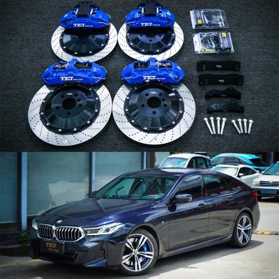 China High Performance BBK Brake Kit For BMW 6 Series GT 20 Inch Car Rim Front 6 Piston And Rear 4 Piston Caliper To Keep EBP for sale