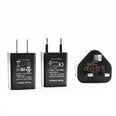 China Universal Simple Power Portable Multi Stick Charger Battery Charger Wall USB Travel Charger EU USA R-U USB Fast Charger for sale