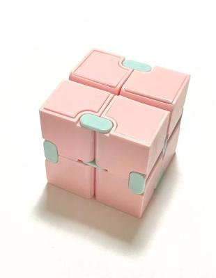 China Mini Plastic Cube Toy Anti Effort Speed Magic Cube Educational Toy for sale