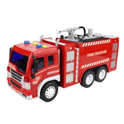 China 1:16 Diecast Toy Selling Set Diecast Toy Mini Fire Truck Miniature Metal Toy Cars Fire Truck for sale