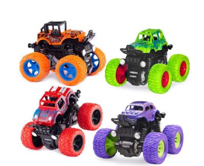 China Friction Toy Monster Truck Toys - Friction Powered Toy Cars Push and Go Vehicles for Kids Pull Back Toy Car for sale