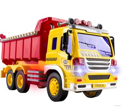 China Friction Toy Friction Toy Dump Truck for Boys and Girls - Toy Dumper Trucks for Toddlers Construction Truck Vehicle for sale
