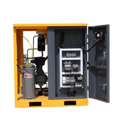 China Industrial Rotary Electric 30HP 22KW air cooling Screw Air Compressor for Wide Range of Areas for sale