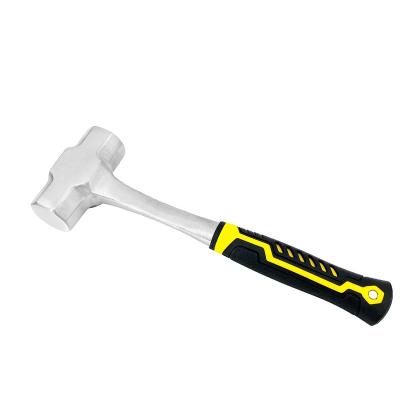 China High Quality Sledgehammer All Steel Sledgehammer 2lb 3lb 4lb Black Steel Handle Steel Nail Customized Yellow Color Material Plastic Type for sale