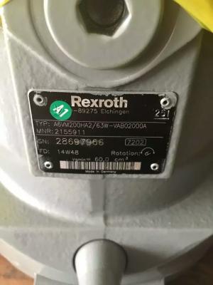 China Hydraulic Bent Axial Piston Motor A6VM200HA2-63W-VAB02000A for sale
