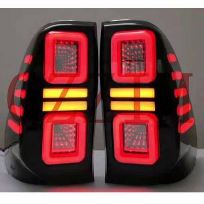 China Car Parts For Hilux Revo Rocco 2015-2021 Rear Lamp 3D Design LED Tail Light for sale