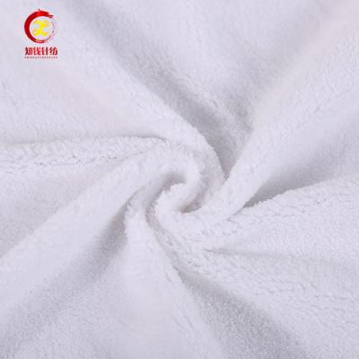 China Hot Selling Anti Pill Polyester Printed Coral Fleece Fabric For Blanket for sale