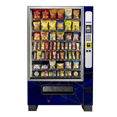 China Selbstservice-Touch Screen Kiosk-große Kapazitäts-Süßigkeit und Imbiss-Automat zu verkaufen