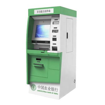 China Bill Payment Kiosk With Card-Leser-And Cash Dispenser ATM-Maschine zu verkaufen