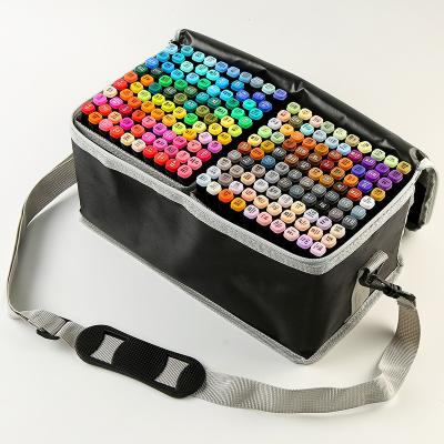 China Double Heads Art Markers 262 Colors Dual Head Art Drawing Marker Pen Hot Multicolor Permanent Alcohol Based Ink for sale