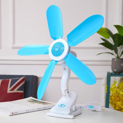 China Big wind small fan small fan small student dormitory bedside table fan small table foldable fan mute household for sale