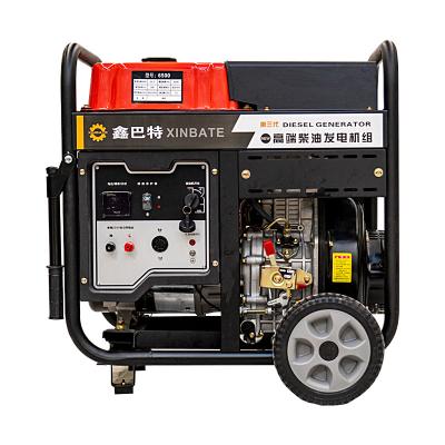 China Generador de motor 5KW diesel, home genarators 220V, venta al por mayor 6500 for sale