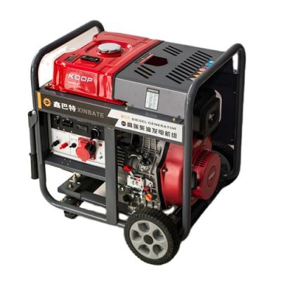 China Chinese factory price 5Kw 380V small three phase diesel generator for sale 745*515*715mm for sale
