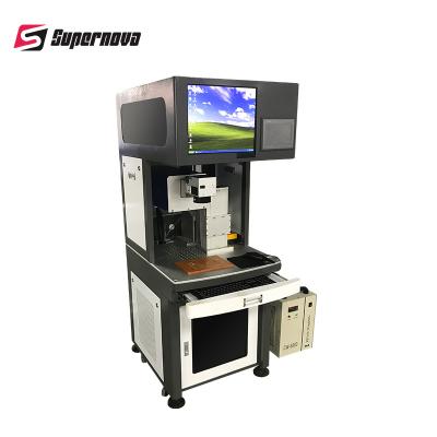 Chine Machine UV d'inscription de laser de 10 watts pour la céramique en caoutchouc de silicium à vendre
