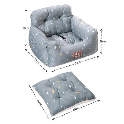 China Premium Functional Pet Seat Cover Car Dog Seat Bed Stocked Single Mat for sale
