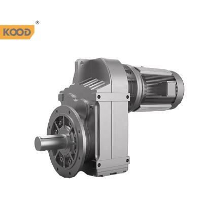 China 220V 380V 50HZ 60HZ AC Electric Gear Reducer Helical Moderator Motor Gearbox Hotels KOOD Reduction Motor Speed Reducer for sale