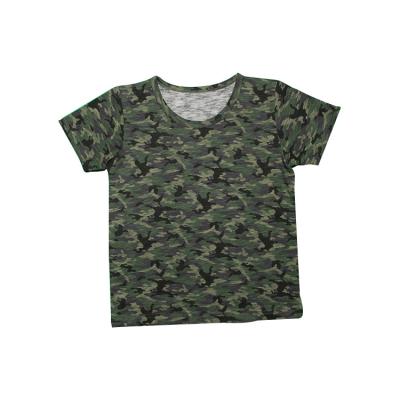 China Good Quality Breathable Wholesale Customized Soft Sleeve 100% Cotton Ruler T-Shirt For Kids for sale