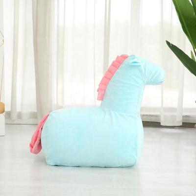 China Modern Rocking Horses Kids Living Room Furniture Cartoon Kids Bean Bag Chair For Kids Furniture Sets for sale