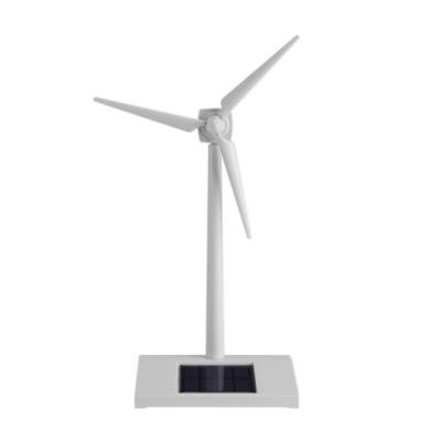 China Educational Intelligence Develop Toys Mini Solar Energy Windmill Toy Wind Turbine Desktop Model Solar Powered Windmills For Education Toy for sale