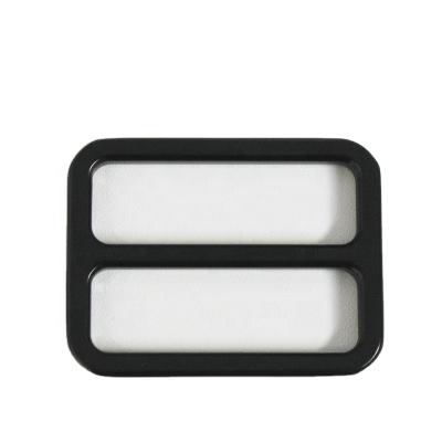 China Bag hats clothes bangs gloves metal alloy character Japanese buckle shoulder belt adjustment three-button buckle for sale