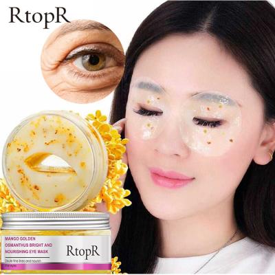 China Moisturizer Eye Patch Gold Osmanthus Eye Mask Women Collagen Gel Whey Protein Eye Care for sale