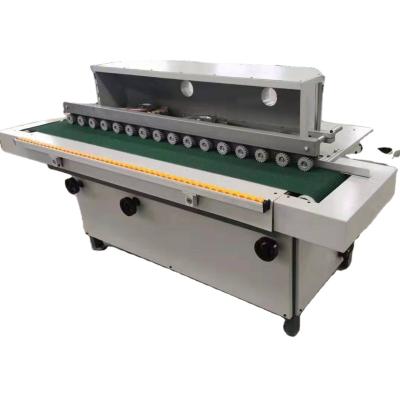China Construction works Side Wood Edge Woodworking Plywood MDF Edge Brush Machine Cabinet Polish Sanding Machine with Three Rollers for sale