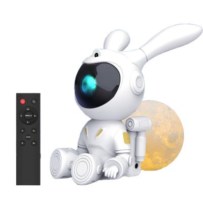 China Contemporary Astronaut NIGHT LIGHT removable BODY and MOON bedroom led night LAMP for sale